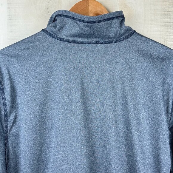 The North Face Mens Gray 1/4 Zip Performance Pullover Jacket Sz L Hiking Camping - Picture 4 of 12